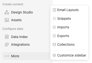 The customize sidebar button is under the items that are hidden from view.