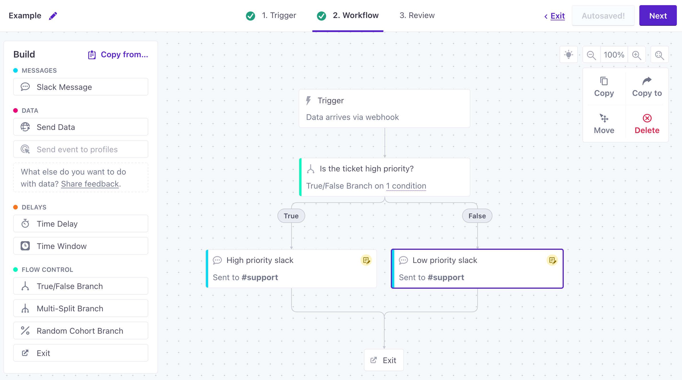 A complete zendesk campaign to slack your support team