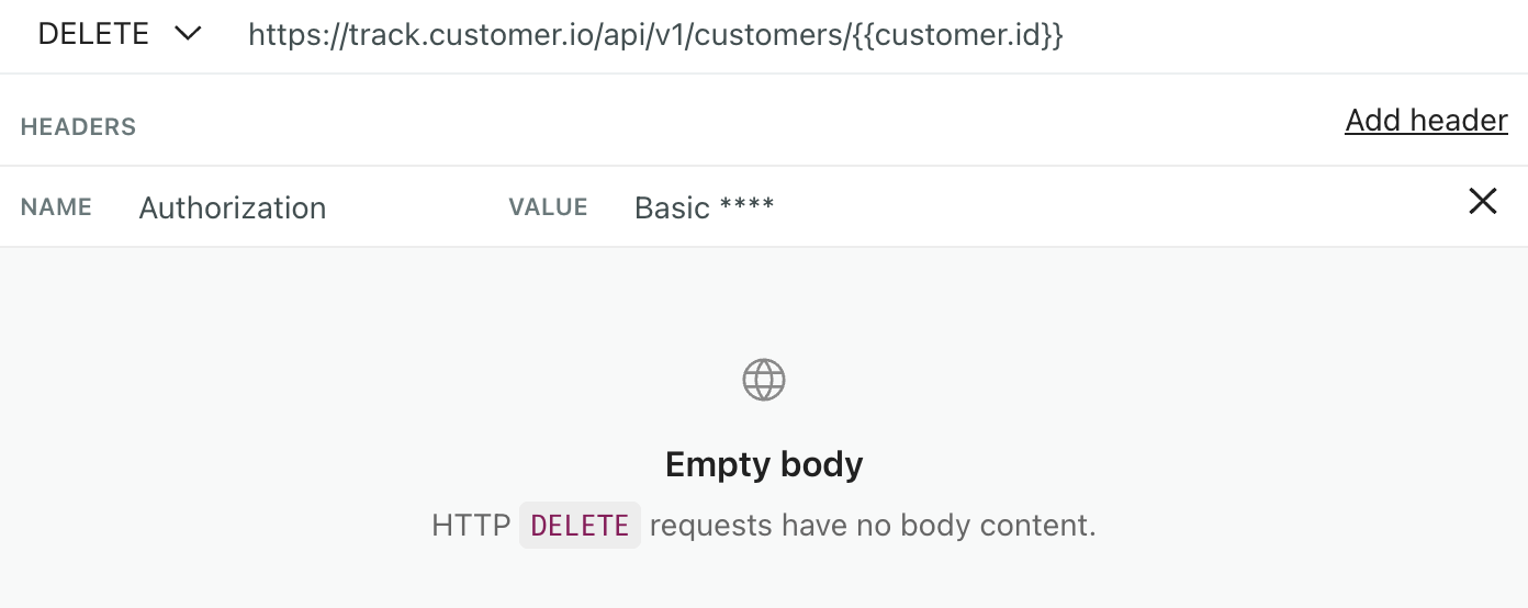 Basic Authorization header