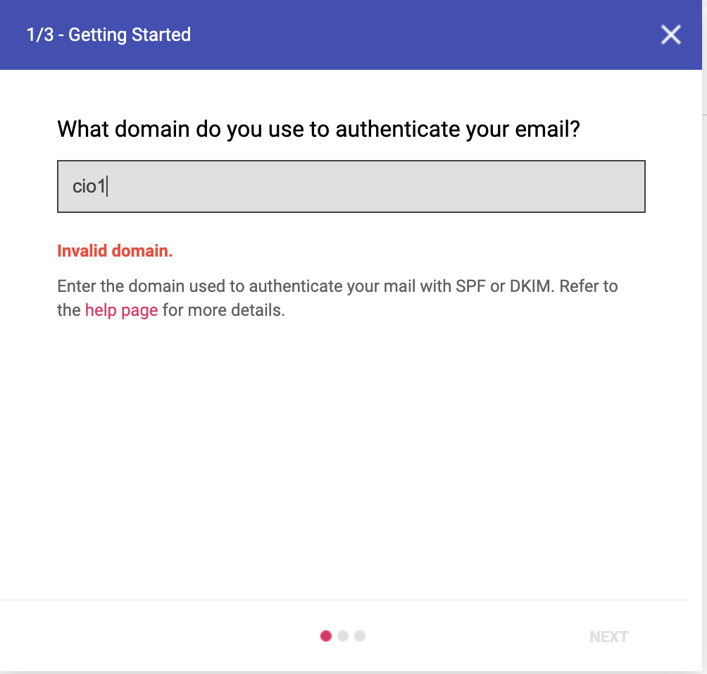 Add your CIO sudbdomain to Google Postmaster tools