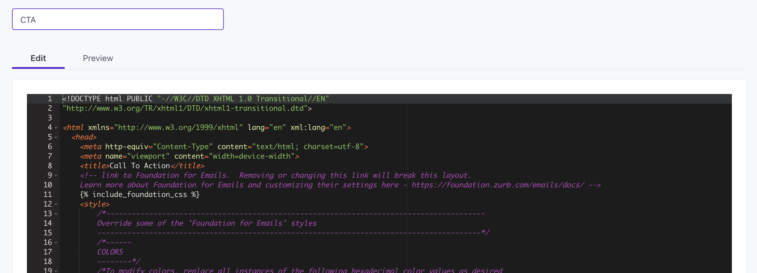 Customizing Email Layouts | Customer.io Docs