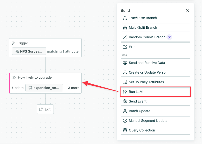 Generate data & decisions with LLM actions in campaigns