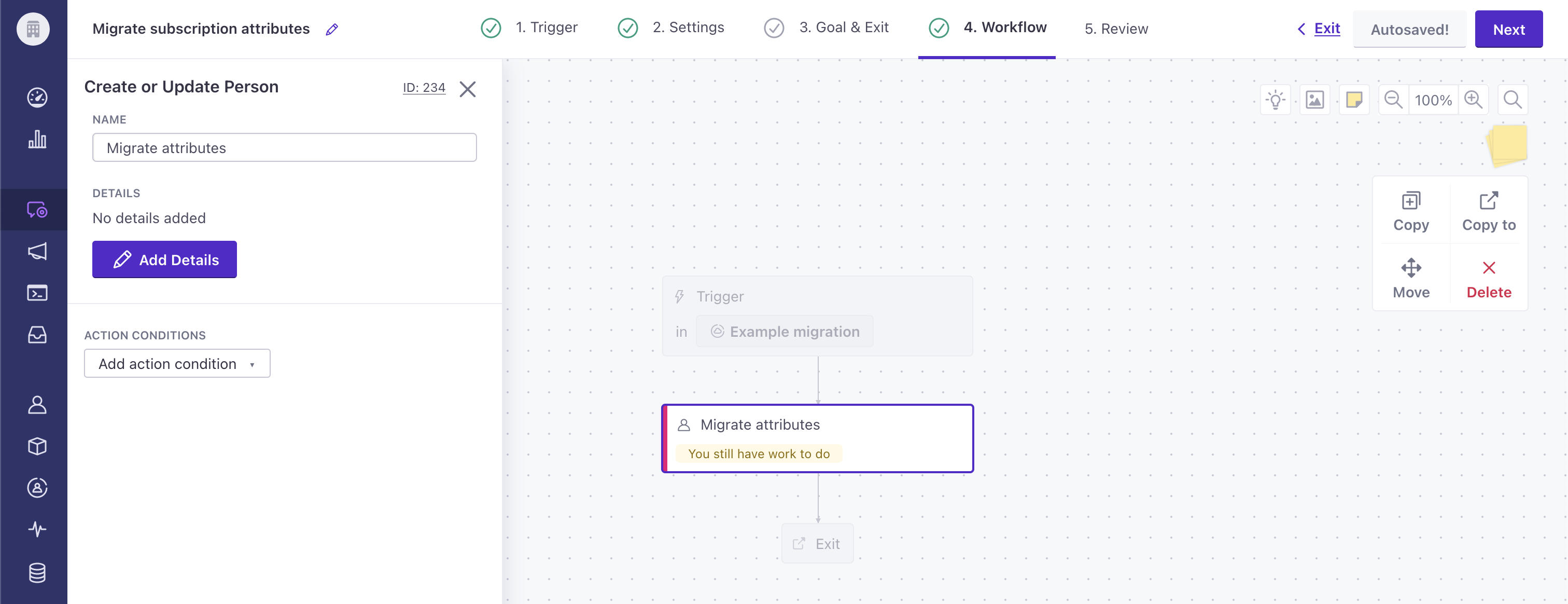 this is what your workflow will look like